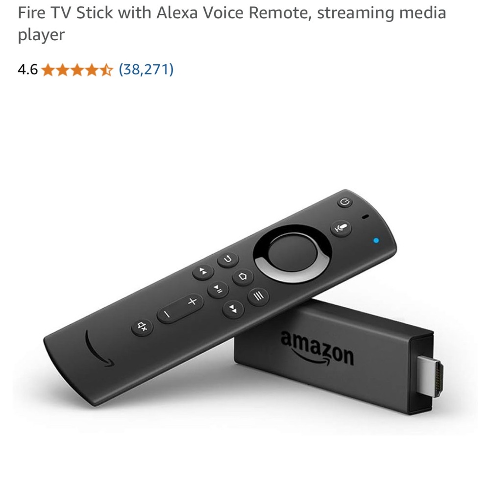 Amazon 2nd gen Fire Stick Streaming Media Player